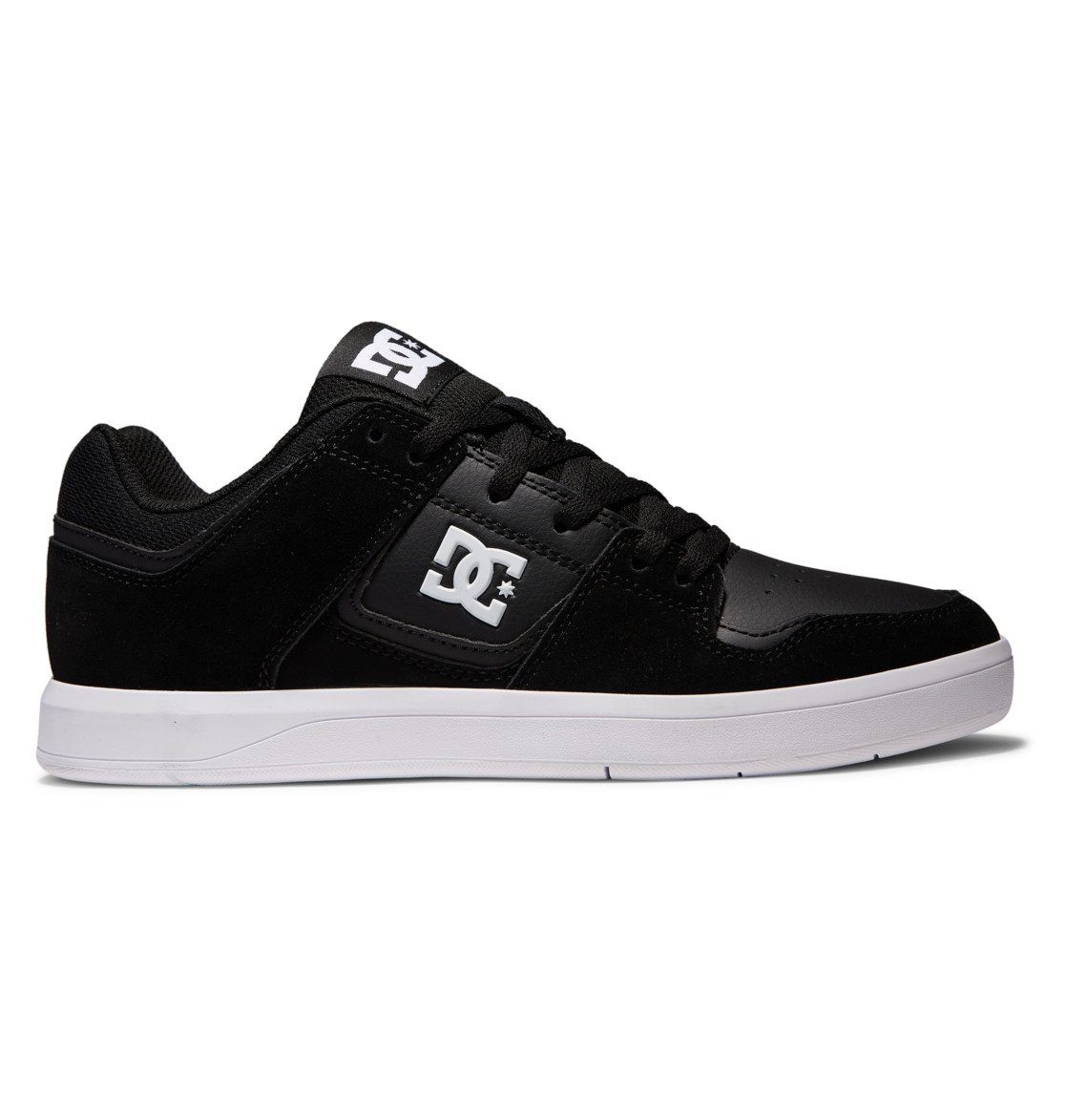 DC Cure Leather Men Skate Shoes Black | US-5462XSV