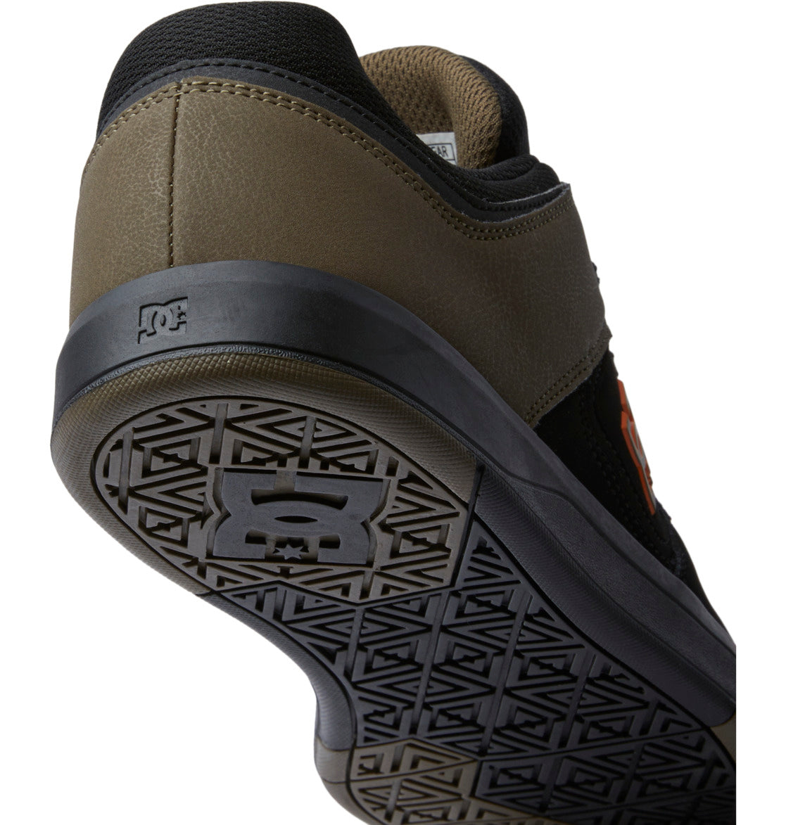 DC Cure Men Sneakers Black / Olive | US-8746GHY