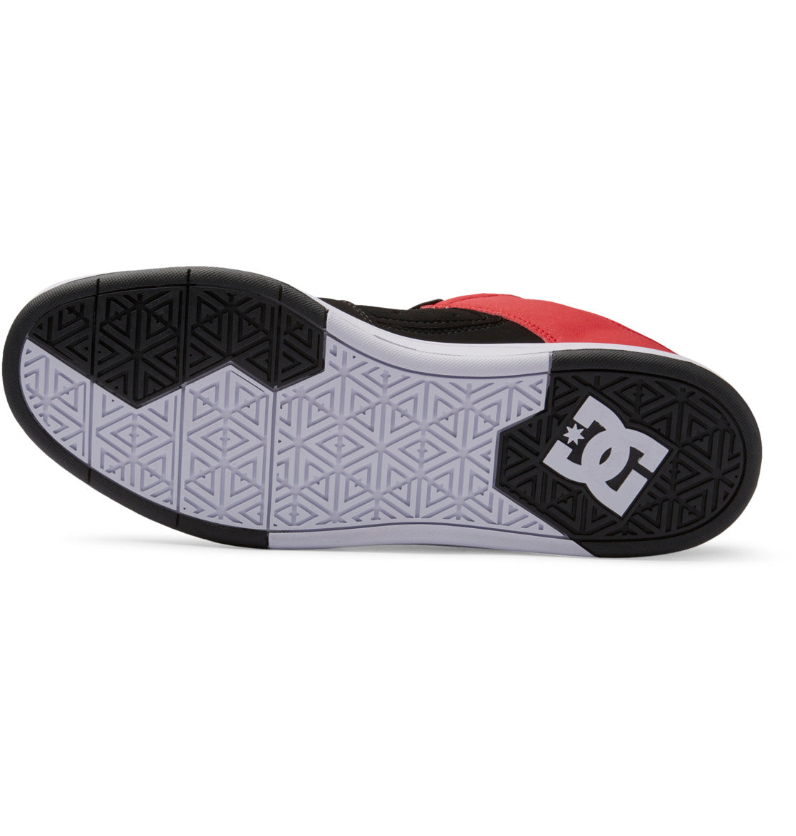 DC Cure Men Sneakers Black / Red / Black | US-9835JTV