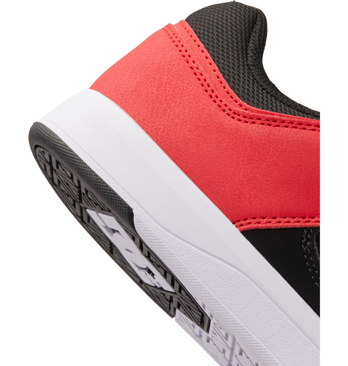 DC Cure Men Sneakers Black / Red / Black | US-9835JTV