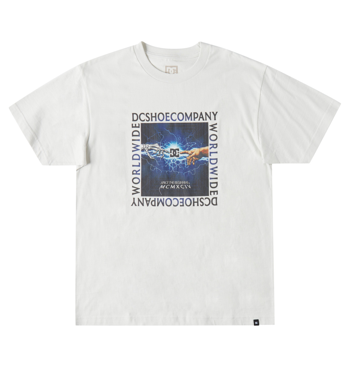 DC Day 1 Men T-Shirt White | US-9562HGB