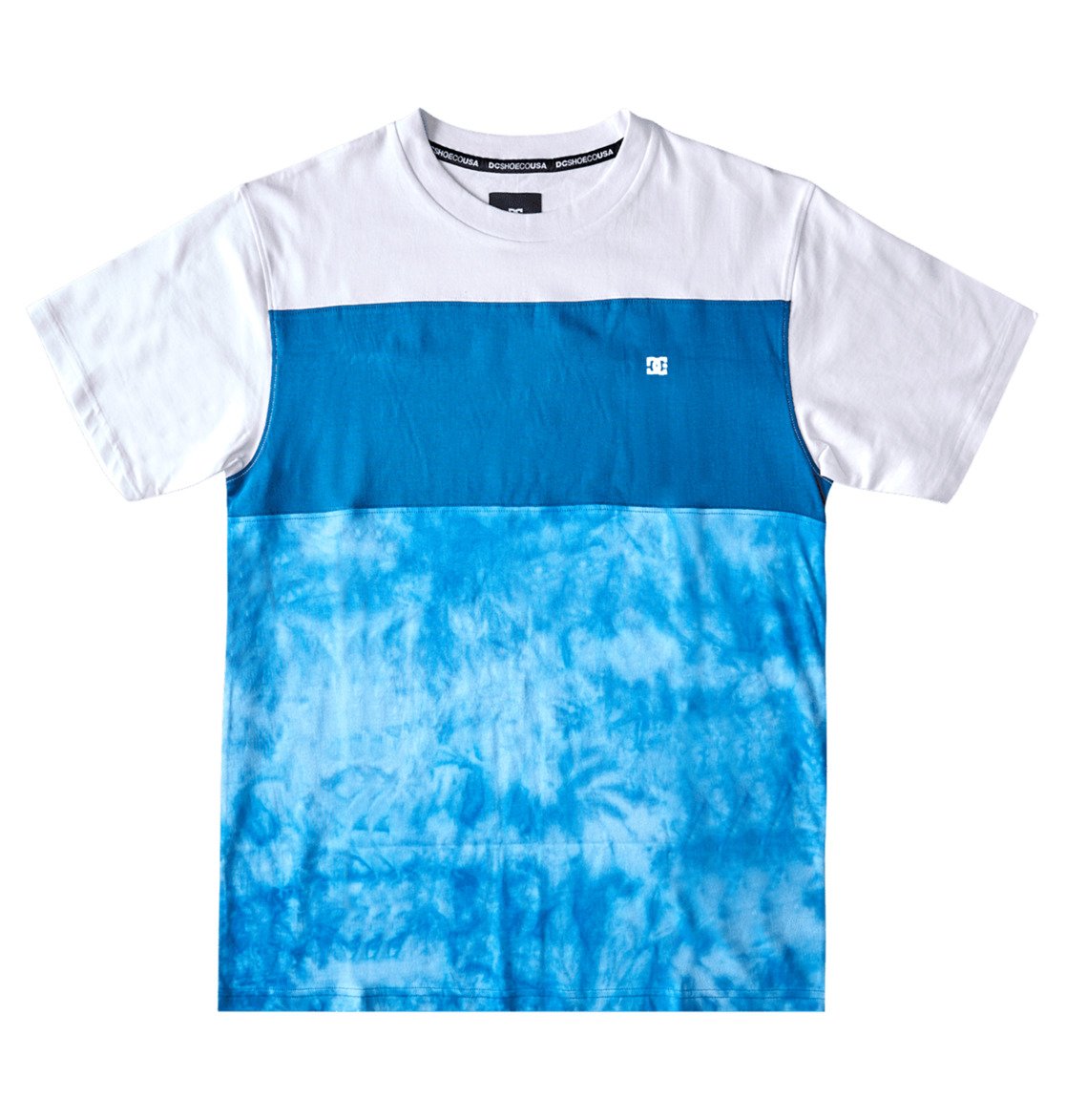 DC Deep End Short Sleeve Men T-Shirt Blue | US-5769ITR