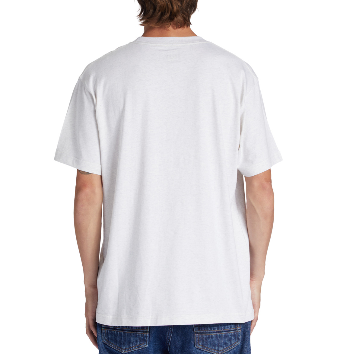 DC Dropout Men T-Shirt White | US-7548GVB