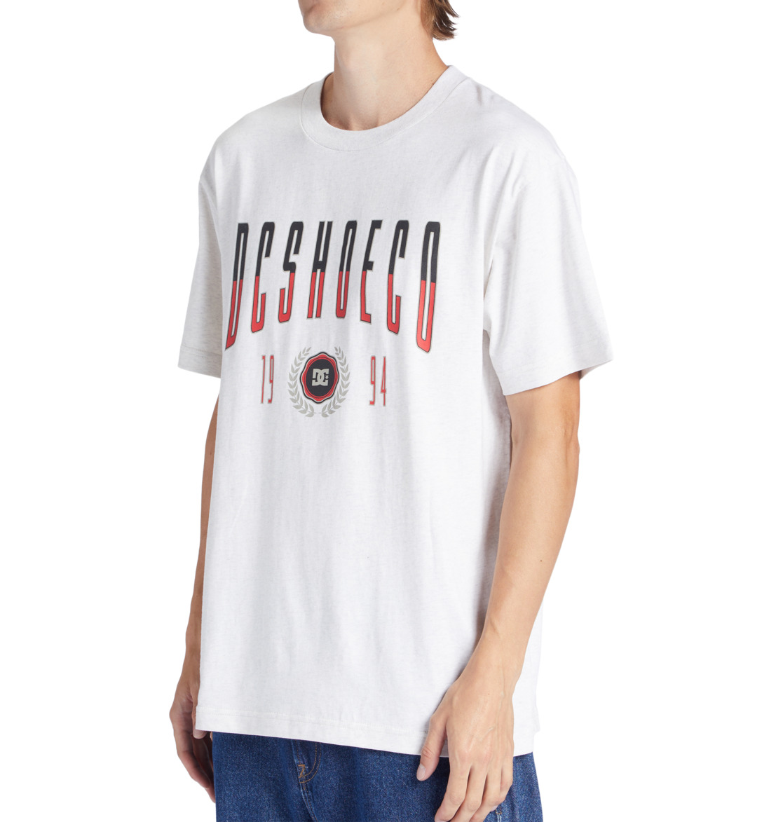 DC Dropout Men T-Shirt White | US-7548GVB