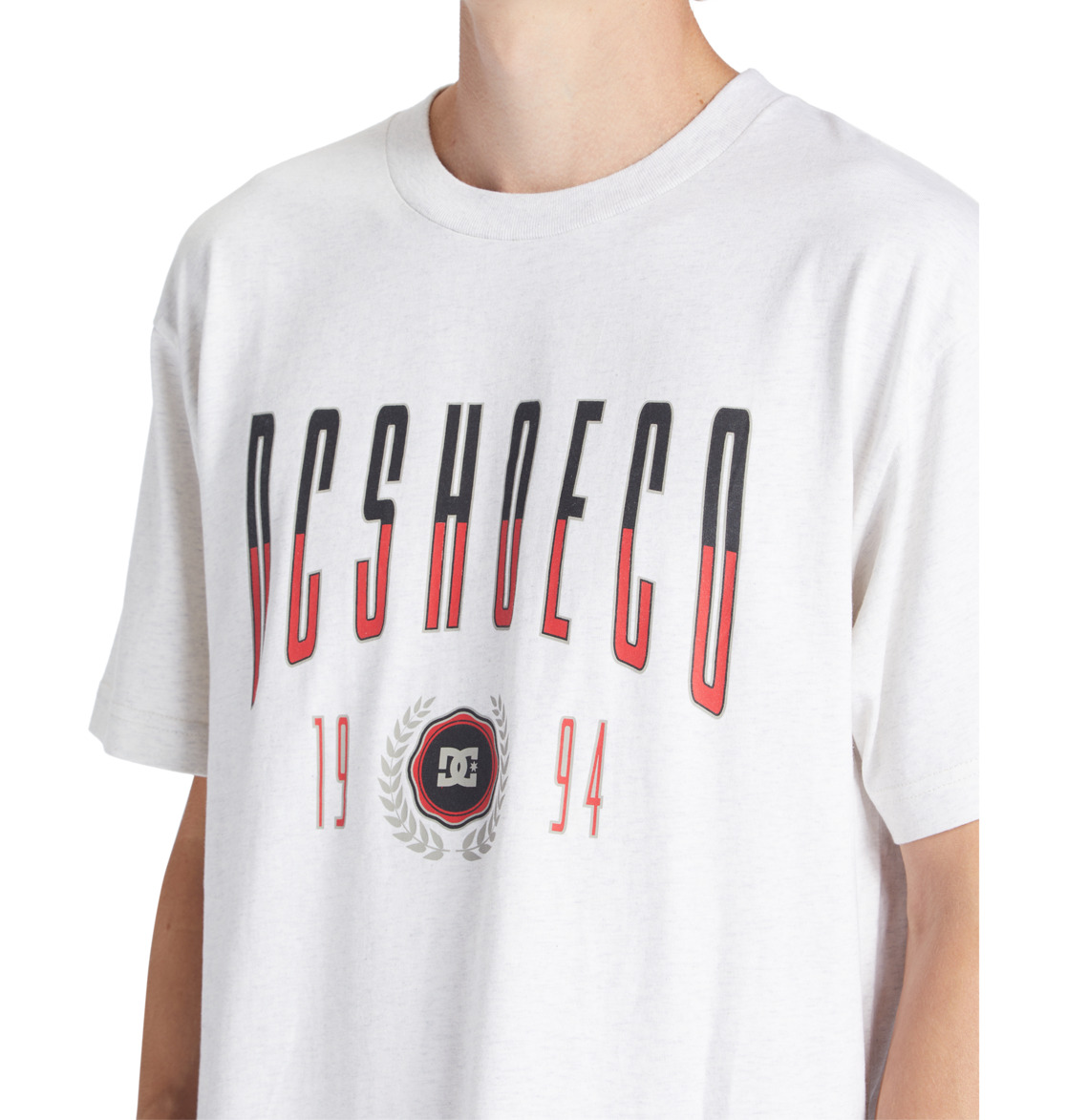 DC Dropout Men T-Shirt White | US-7548GVB