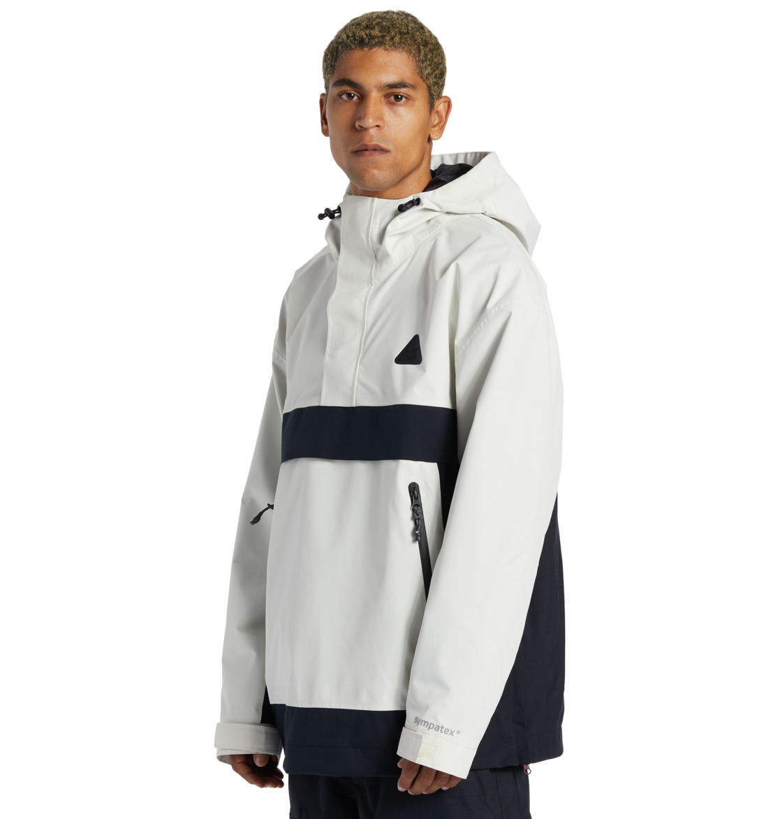 DC Echelon 45K Technical Anorak Snow Men Jackets Silver | US-0245OYD