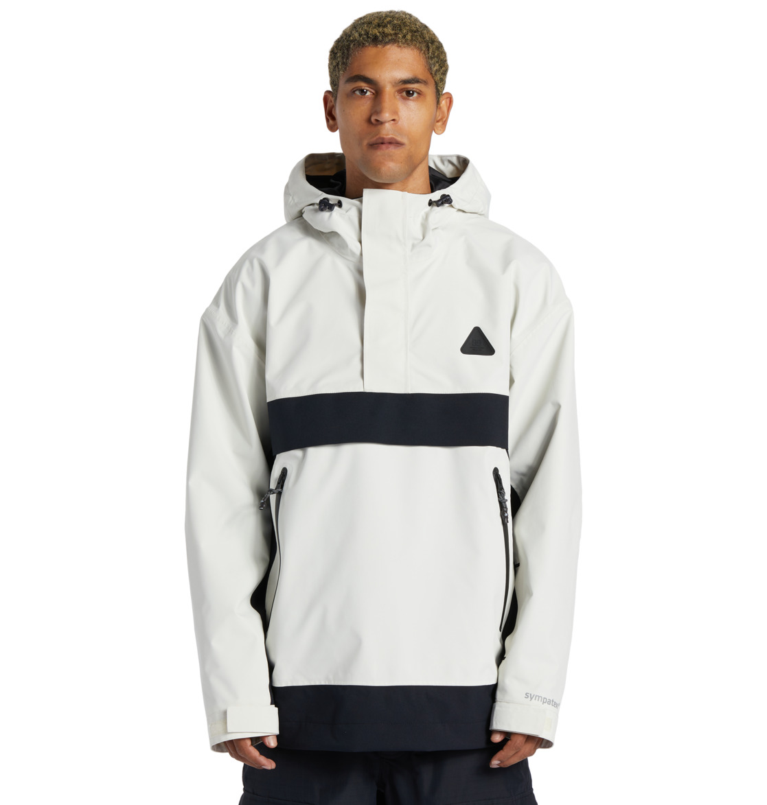 DC Echelon 45K Technical Anorak Snow Men Jackets Silver | US-0245OYD