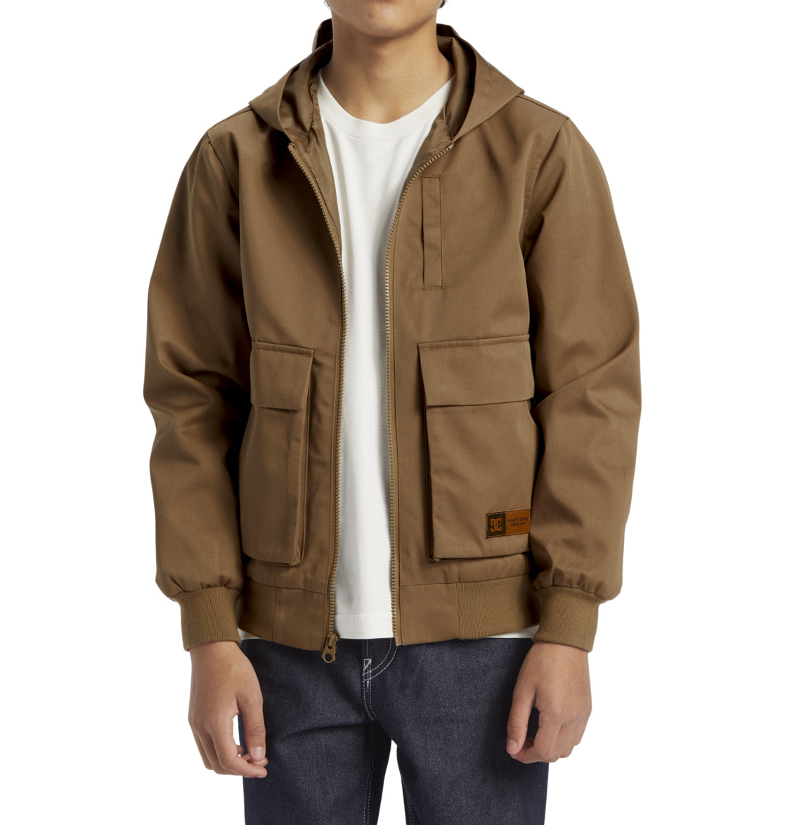 DC Escalate Light Mechanic Kids' Jackets Brown | US-4281PIY