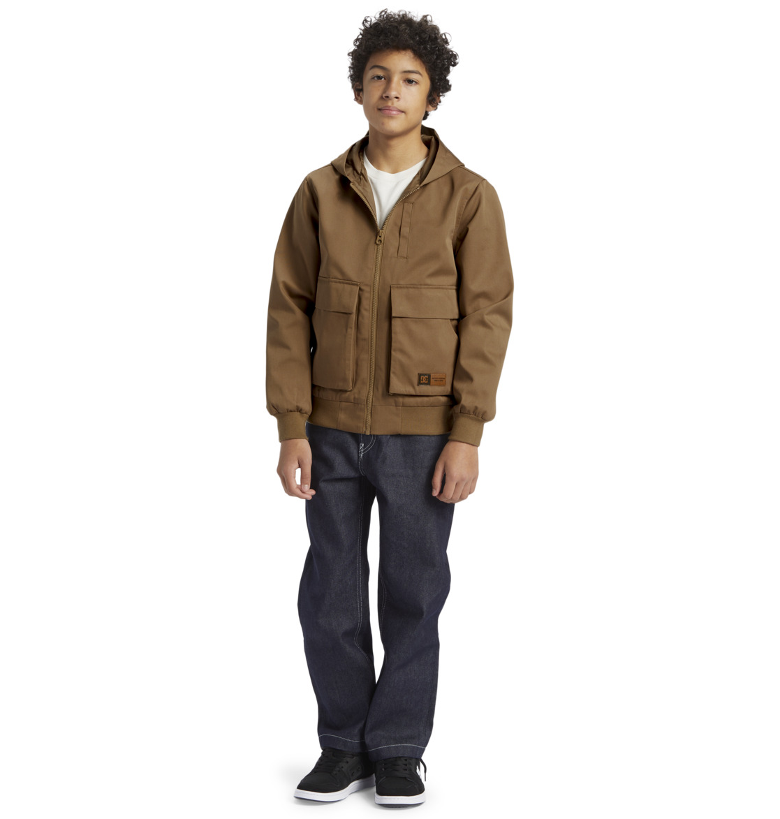 DC Escalate Light Mechanic Kids' Jackets Brown | US-4281PIY