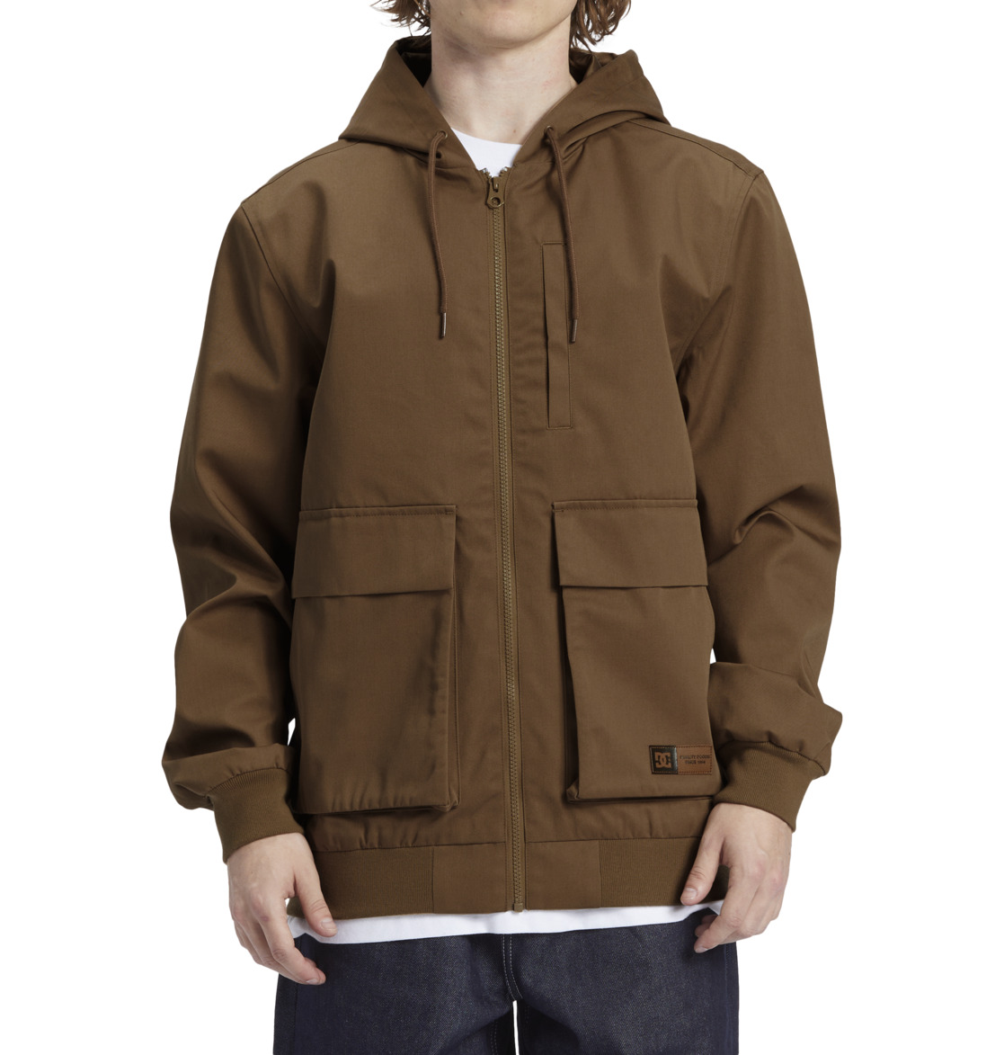 DC Escalate Light Mechanic Men Jackets Brown | US-8924BVL