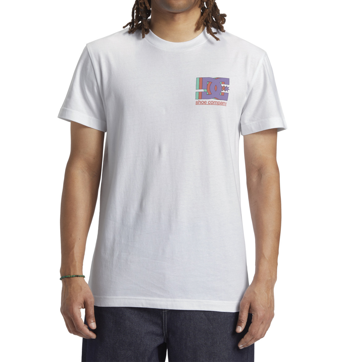 DC Explorer Men T-Shirt White | US-0965EPF