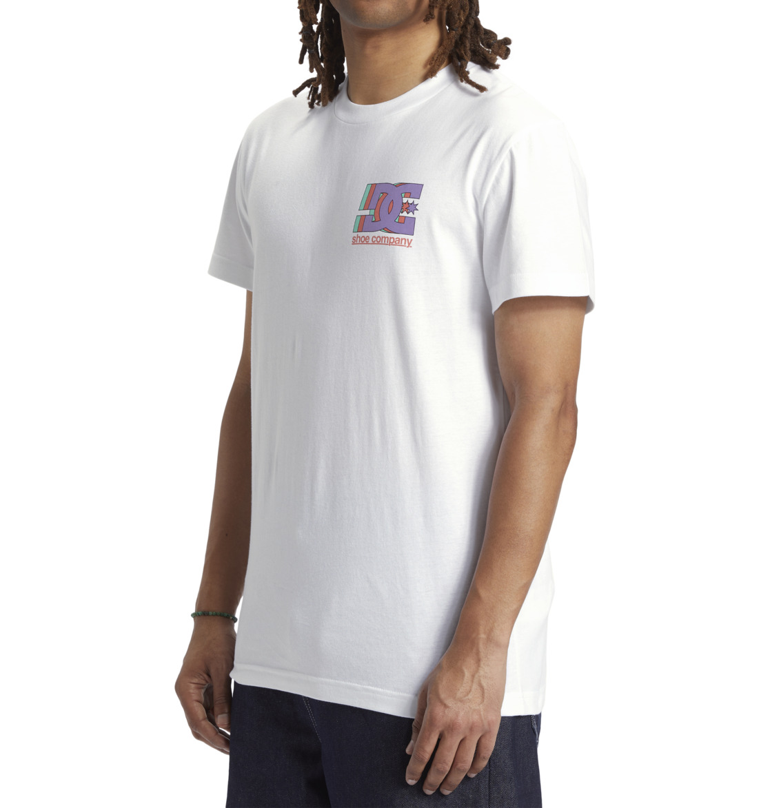 DC Explorer Men T-Shirt White | US-0965EPF