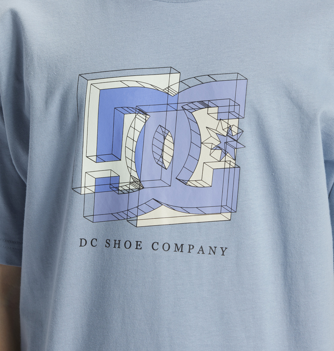 DC Fine Art Men T-Shirt Blue | US-9640LDI