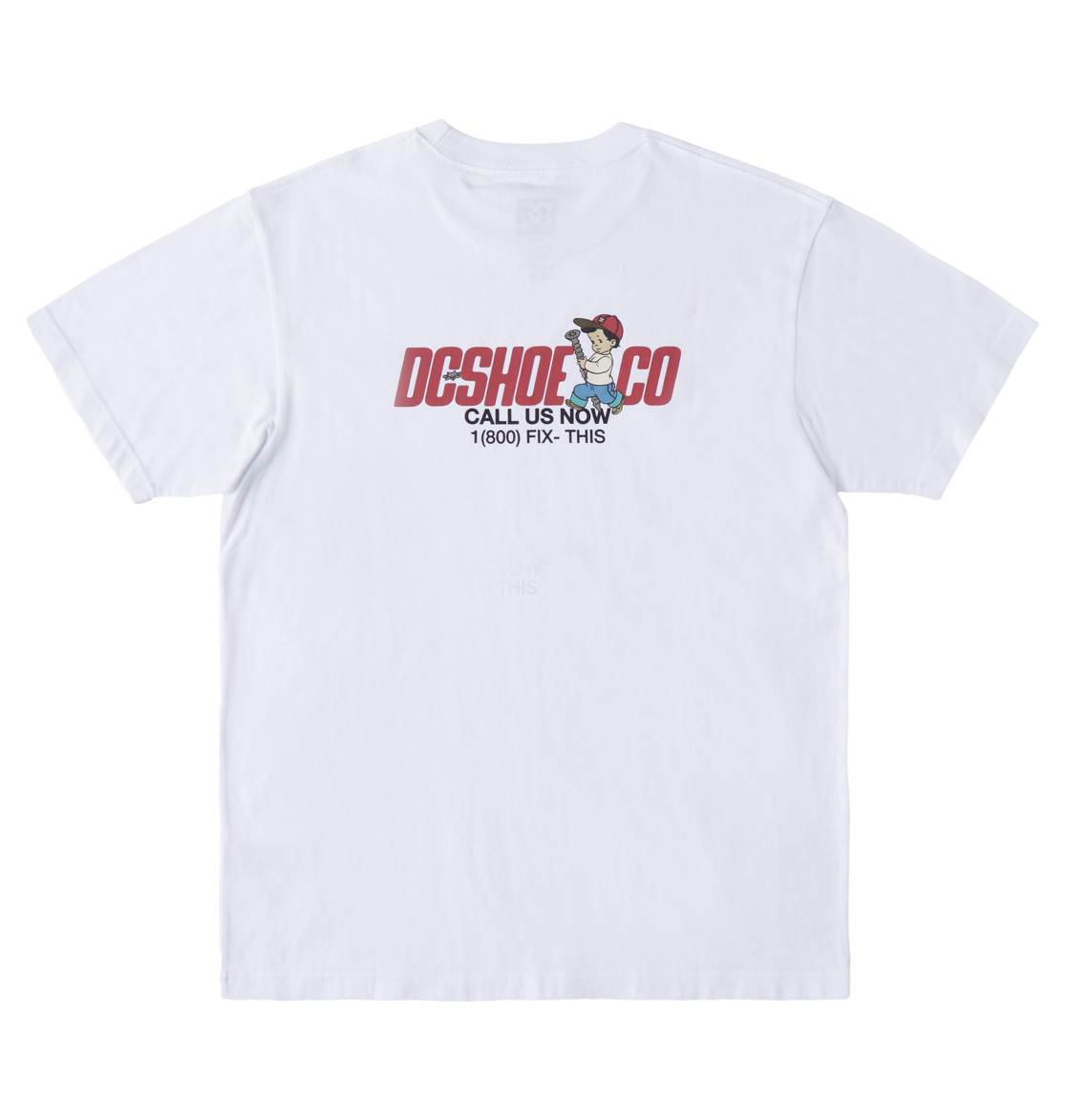 DC Fixer Upper Men T-Shirt White | US-1820JHV