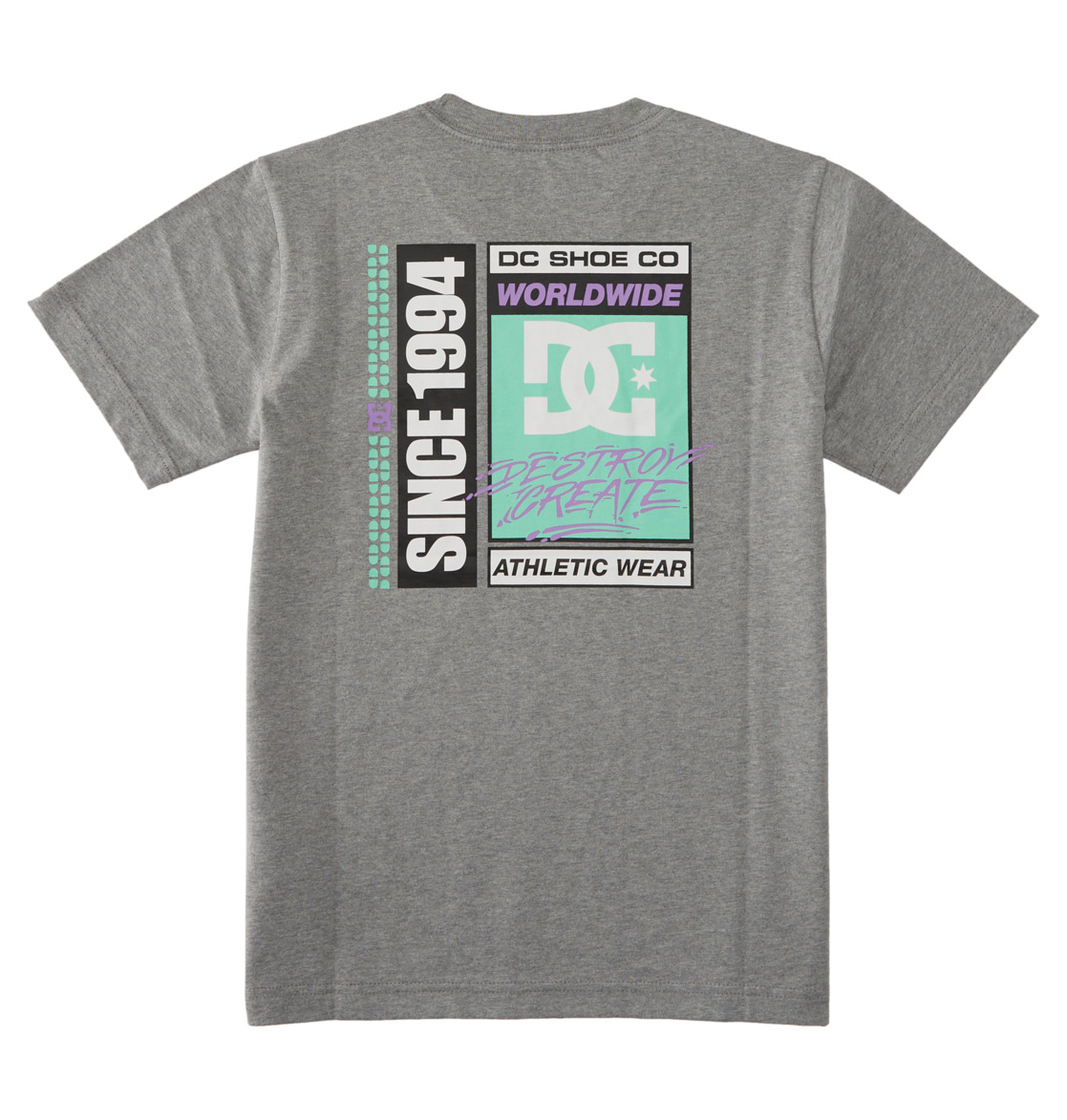 DC Flyer Kids' T-Shirt Grey | US-7146LVA