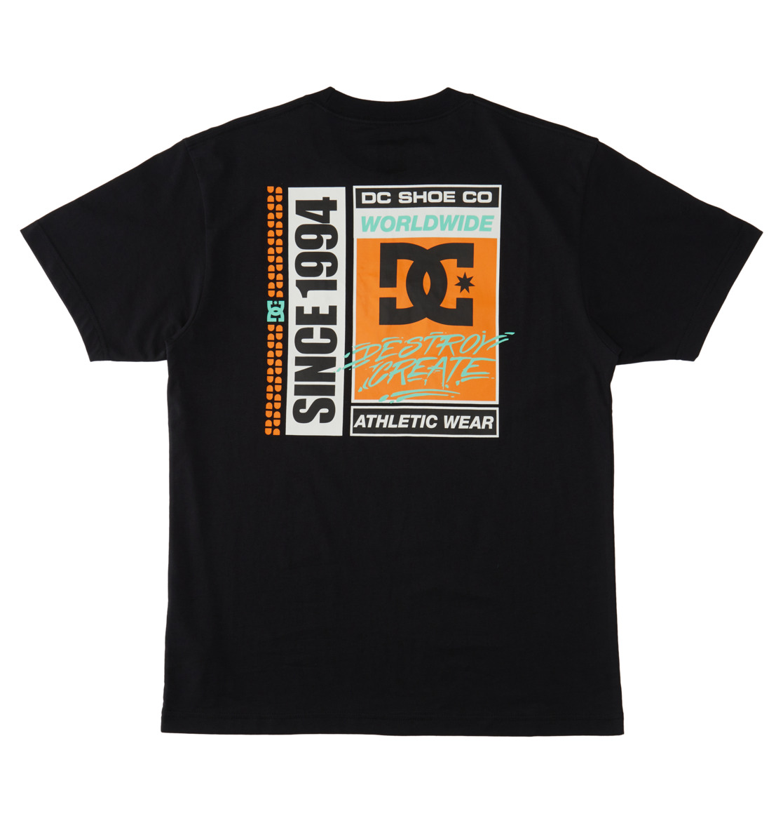 DC Flyer Men T-Shirt Black | US-1523LJC