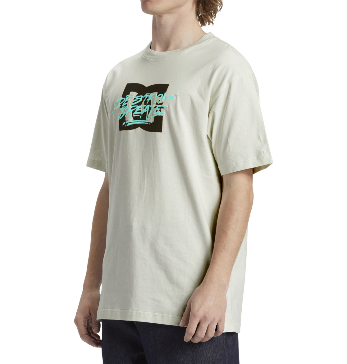 DC Flyer Men T-Shirt White | US-7593HCT