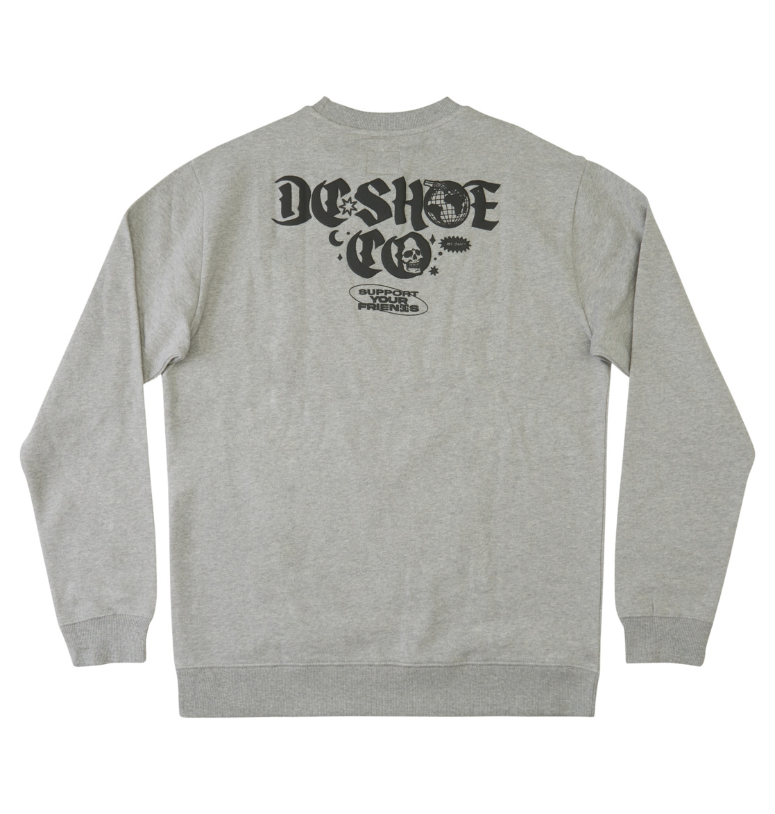 DC Friends Men Sweatshirt Grey | US-0163RSE