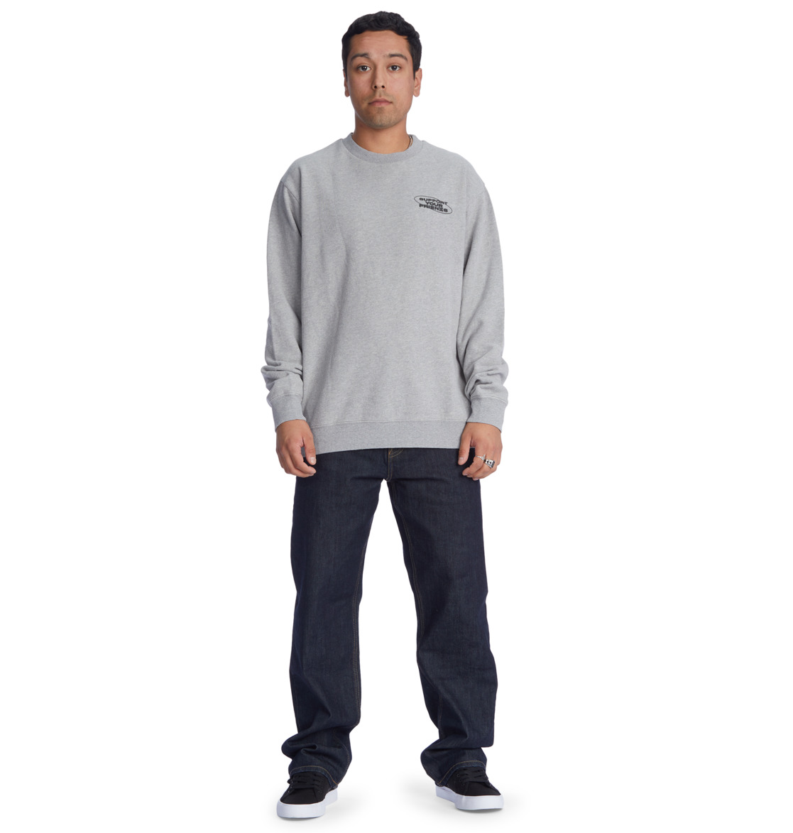 DC Friends Men Sweatshirt Grey | US-0163RSE