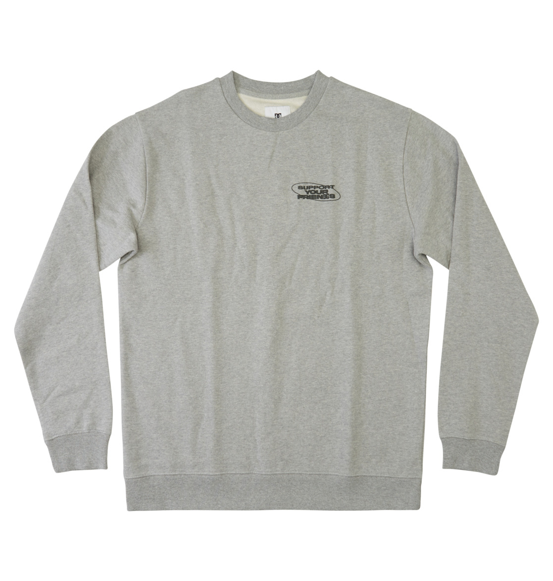 DC Friends Men Sweatshirt Grey | US-0163RSE