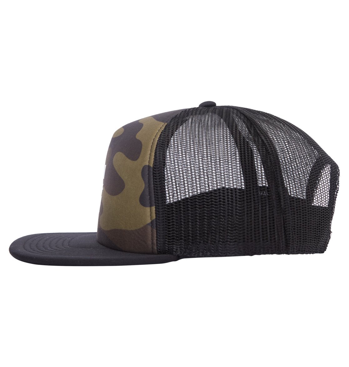 DC Gas Station Trucker Kids' Caps White / Black | US-7683ORC