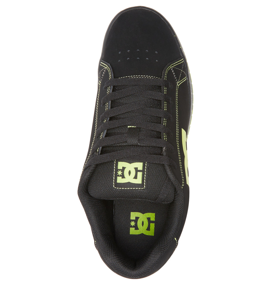 DC Gaveler Men Sneakers Black / Light Green | US-7861JTY