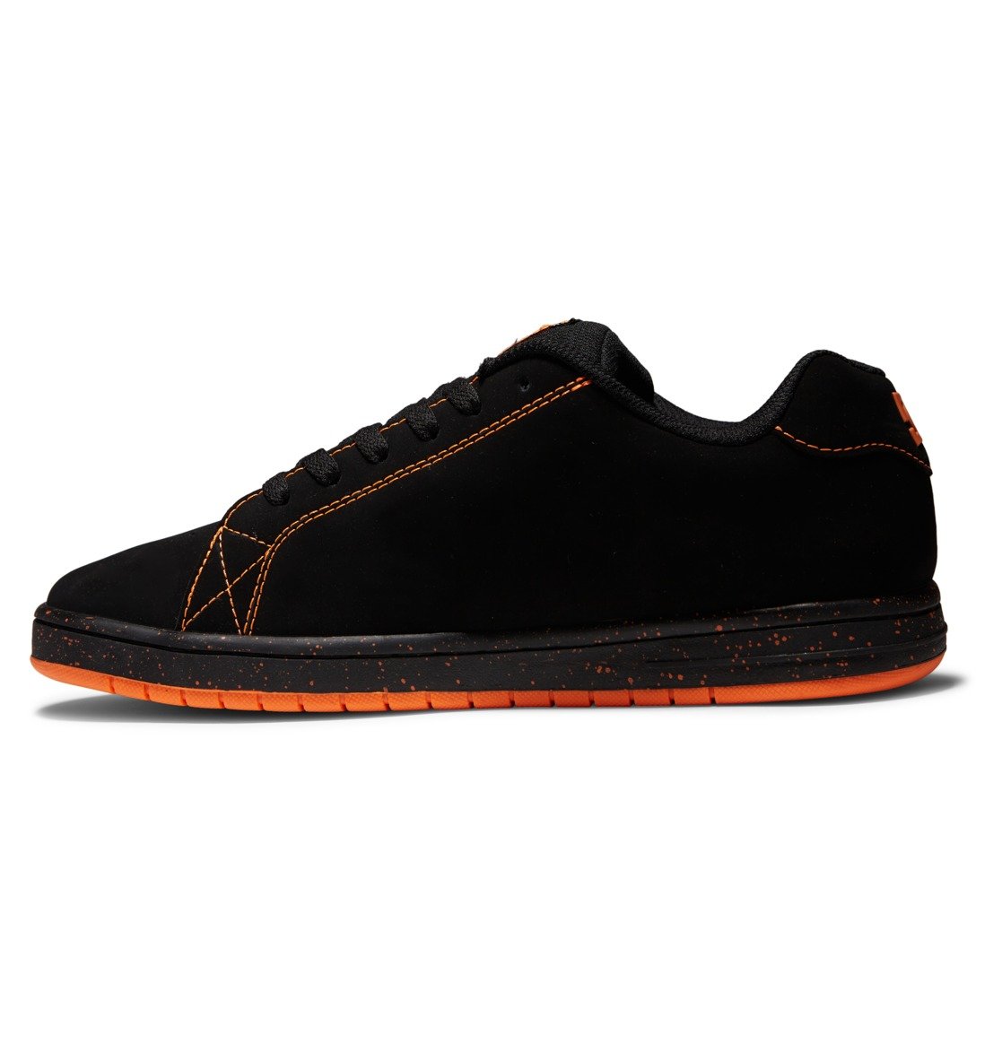 DC Gaveler Men Sneakers Black / Orange | US-4706BED