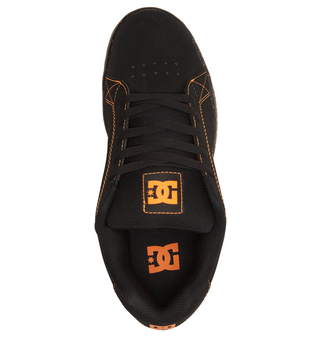 DC Gaveler Men Sneakers Black / Orange | US-4706BED