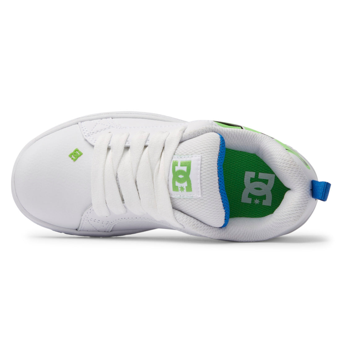 DC Graffiti Print Court Graffik Kids' Sneakers White | US-5319MIO