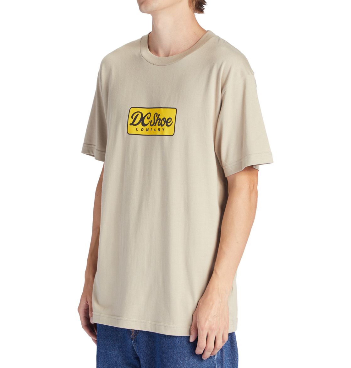 DC Happy Hour Men T-Shirt Grey Brown | US-5072LIU