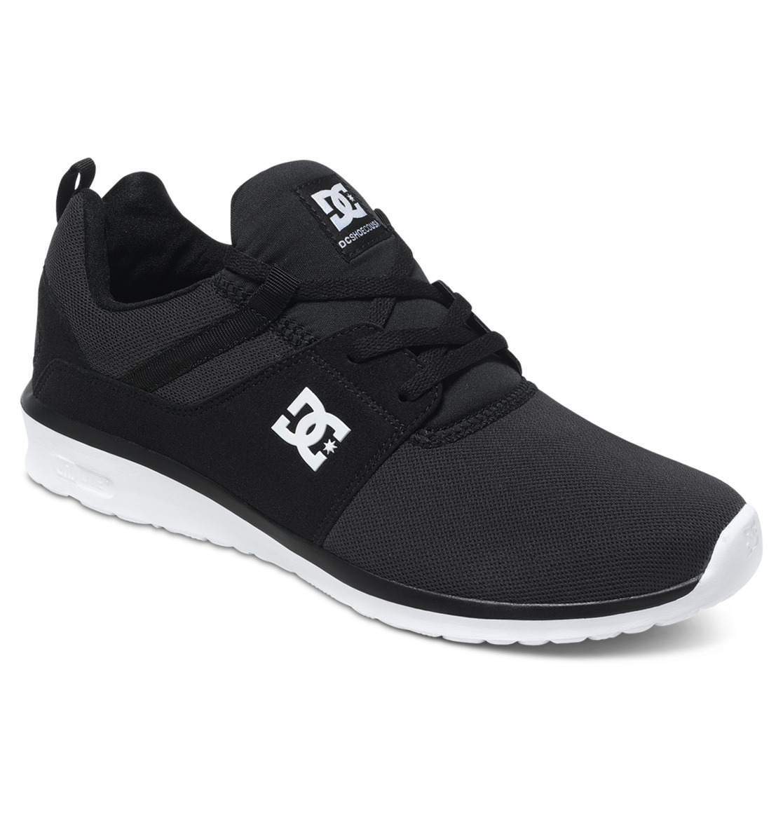 DC Heathrow Men Sneakers Black / White | US-2958LEG