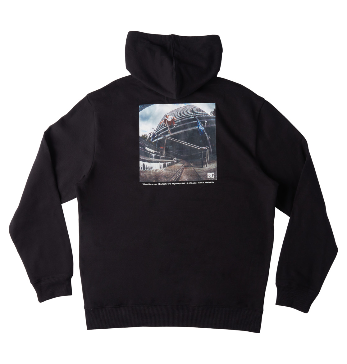 DC Heikkila Sw 360 Flip Men Hoodie Black | US-0127WJO