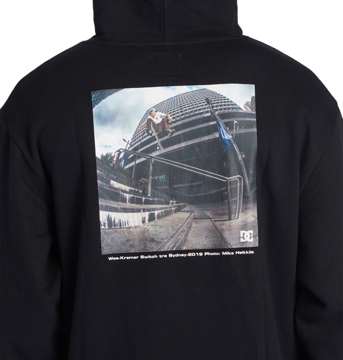 DC Heikkila Sw 360 Flip Men Hoodie Black | US-0127WJO