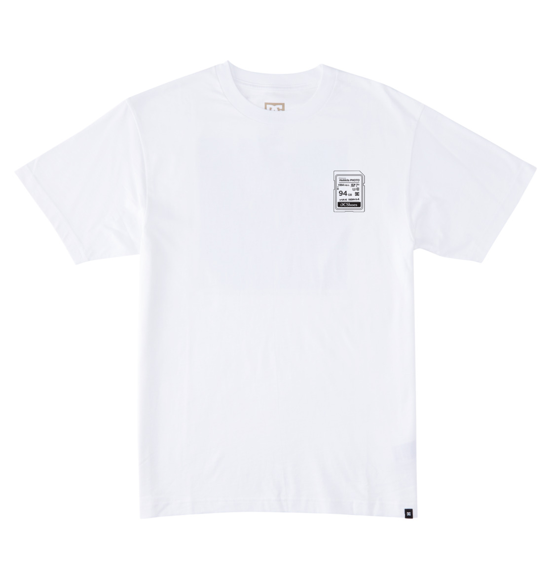 DC Heikkila Sw 360 Flip Men T-Shirt White | US-5862YQJ