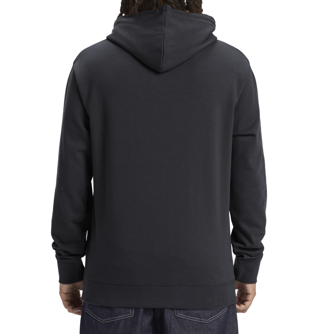 DC Highland Pullover Men Hoodie Ebony | US-7139TBA