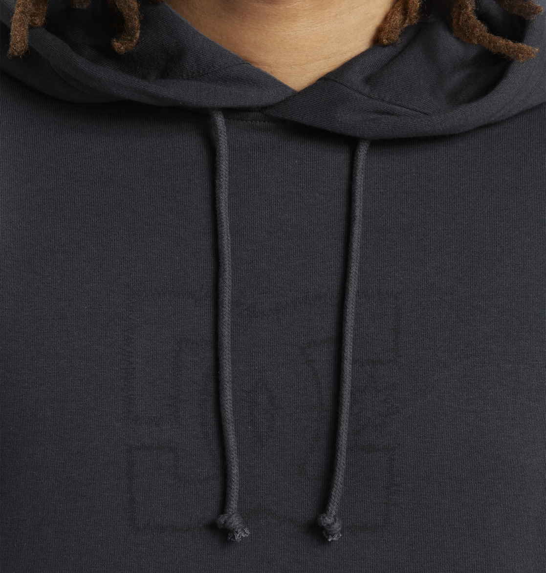 DC Highland Pullover Men Hoodie Ebony | US-7139TBA