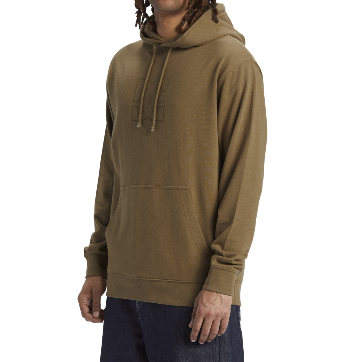 DC Highland Pullover Men Hoodie Green | US-3179RFZ