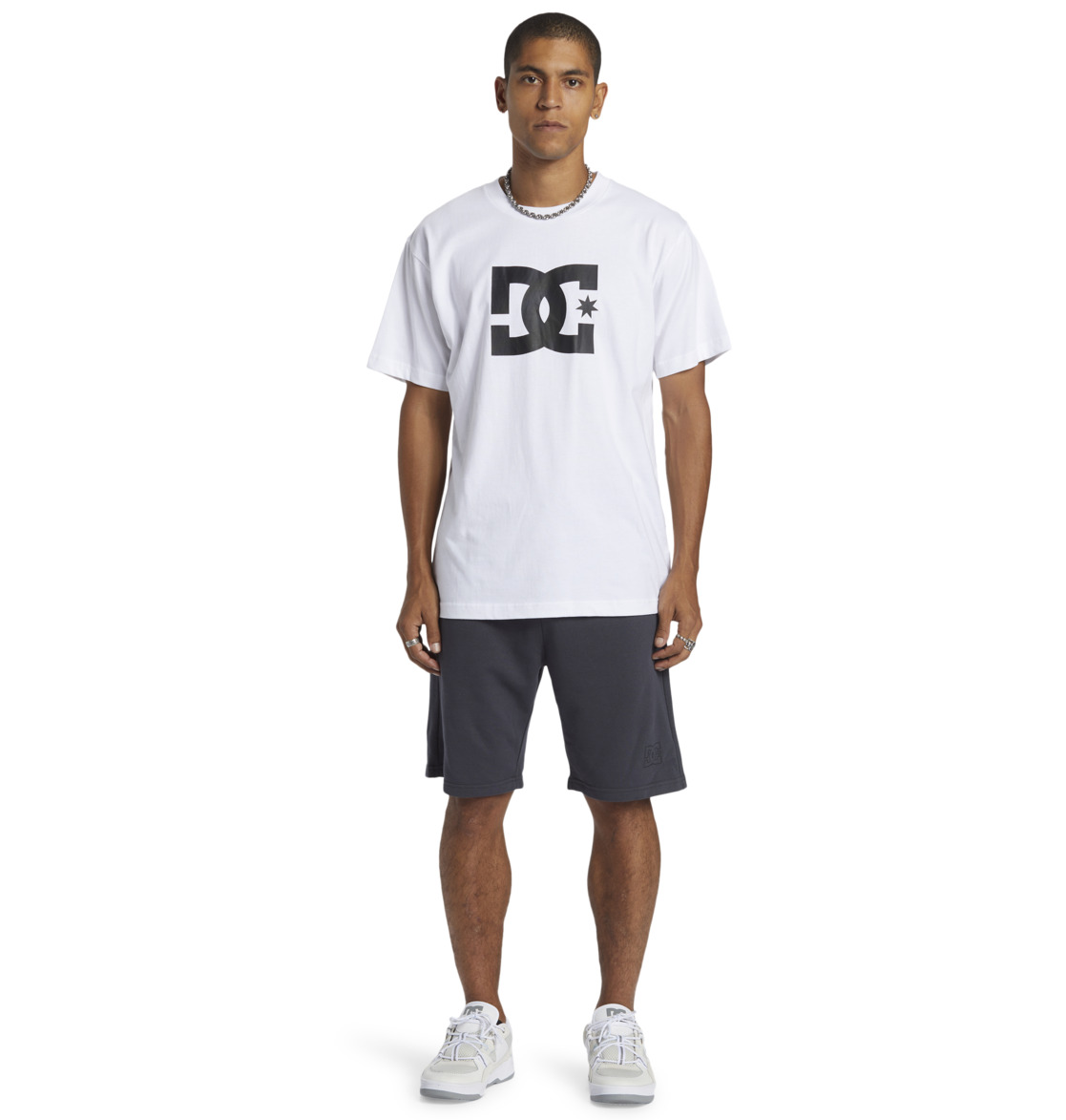 DC Highland Sweat Walk Men Shorts Ebony | US-8172ALM