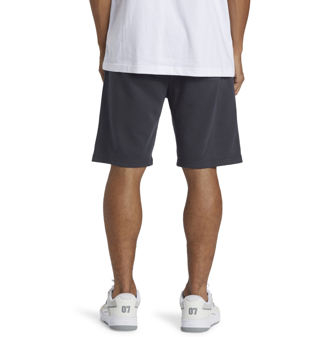 DC Highland Sweat Walk Men Shorts Ebony | US-8172ALM