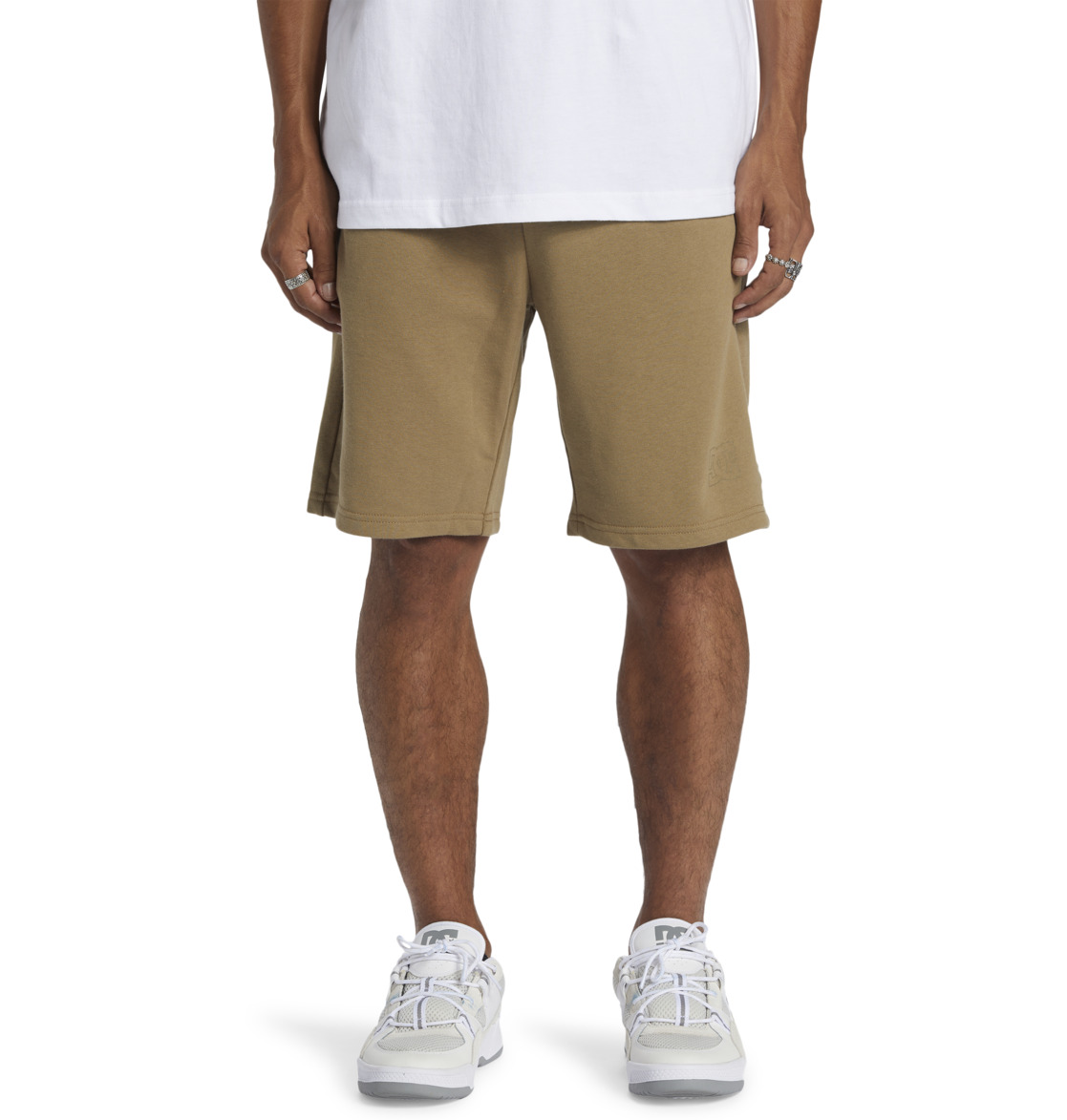 DC Highland Sweat Walk Men Shorts Green | US-2053NCR