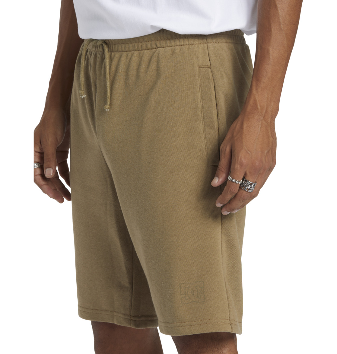 DC Highland Sweat Walk Men Shorts Green | US-2053NCR