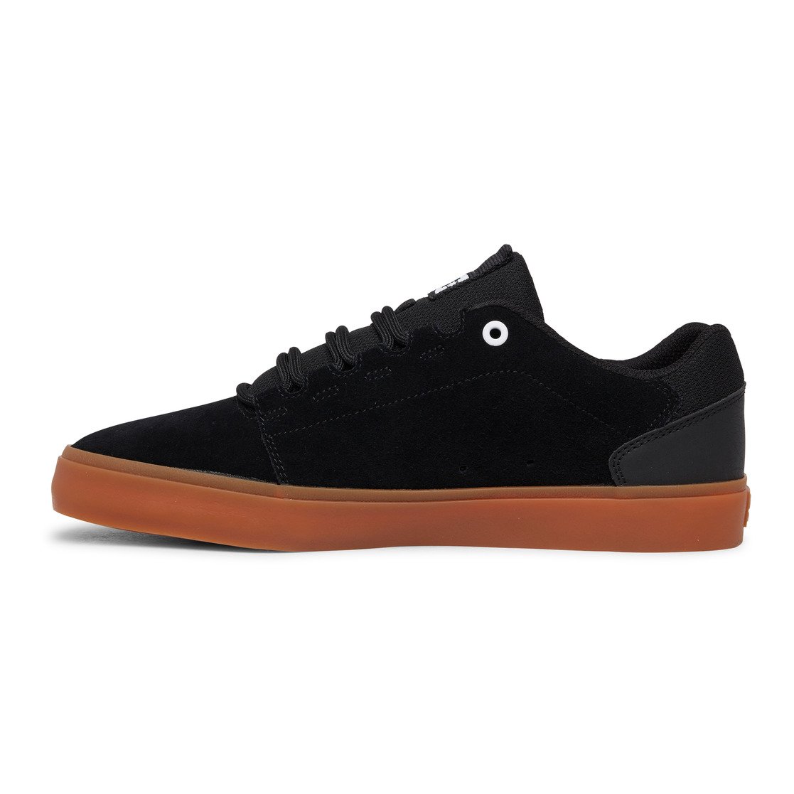 DC Hyde Leather Men Sneakers Black | US-7395DXU