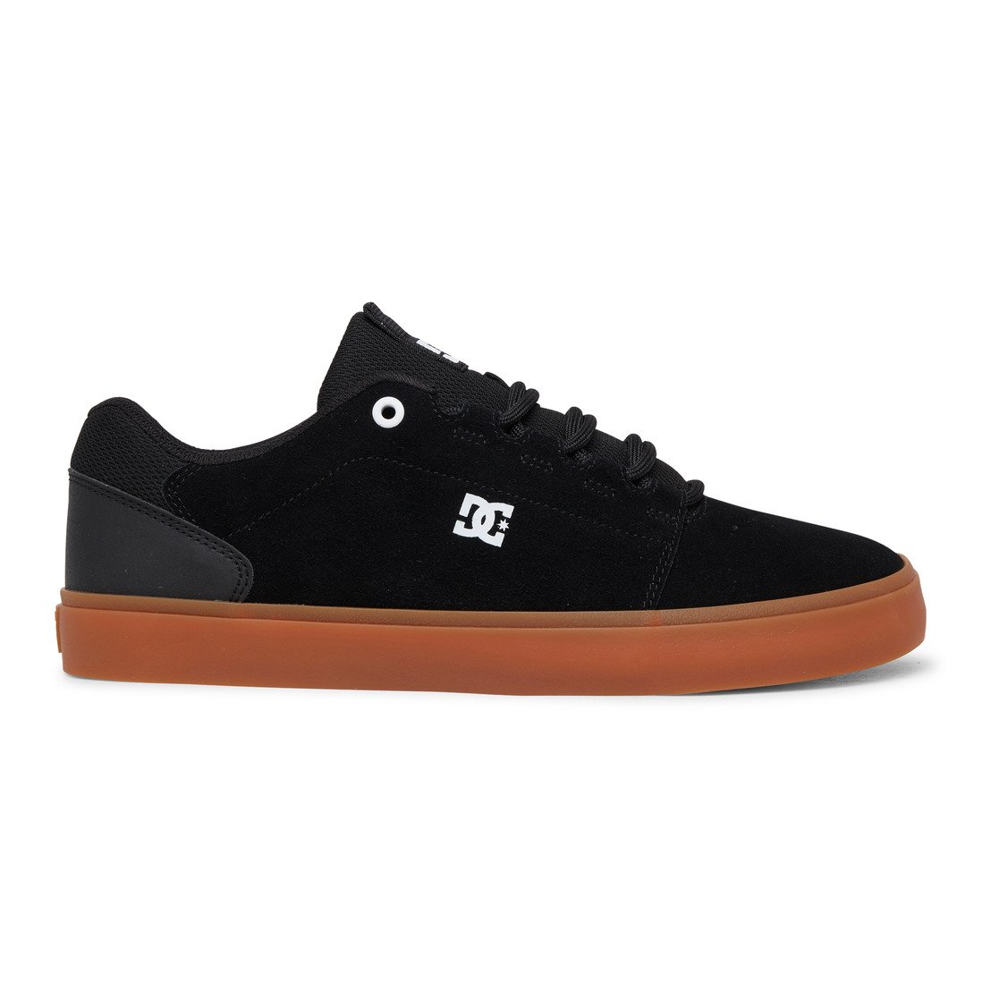 DC Hyde Leather Men Sneakers Black | US-7395DXU