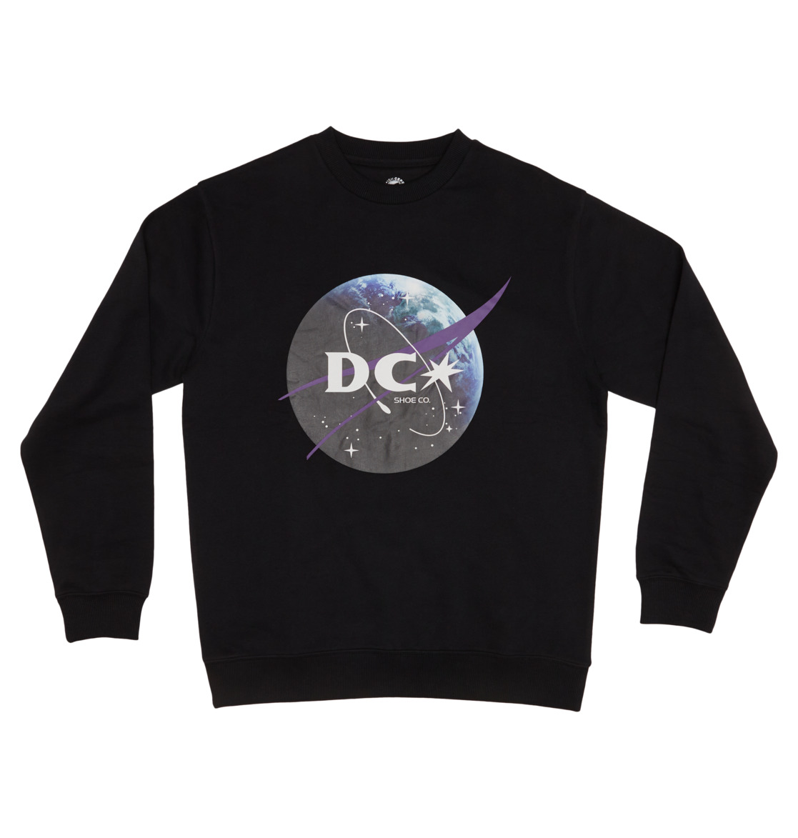 DC Ish Pullover Men Sweatshirt Black | US-1730ZOB