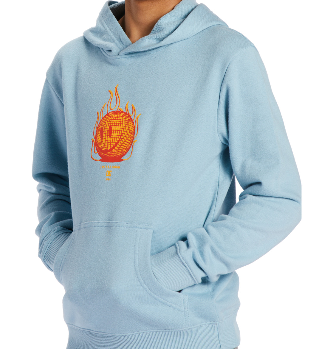 DC Its All Good Kids' Hoodie Blue | US-7032NXB