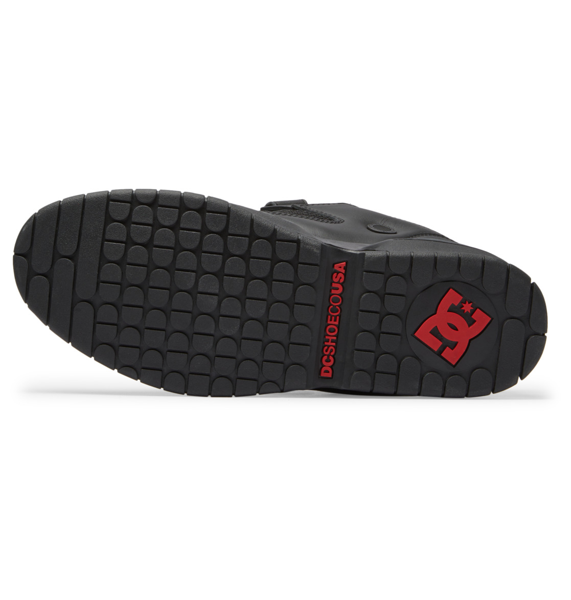 DC JS-1 Shanahan Pro Men Skate Shoes Black / Red | US-0348ERC