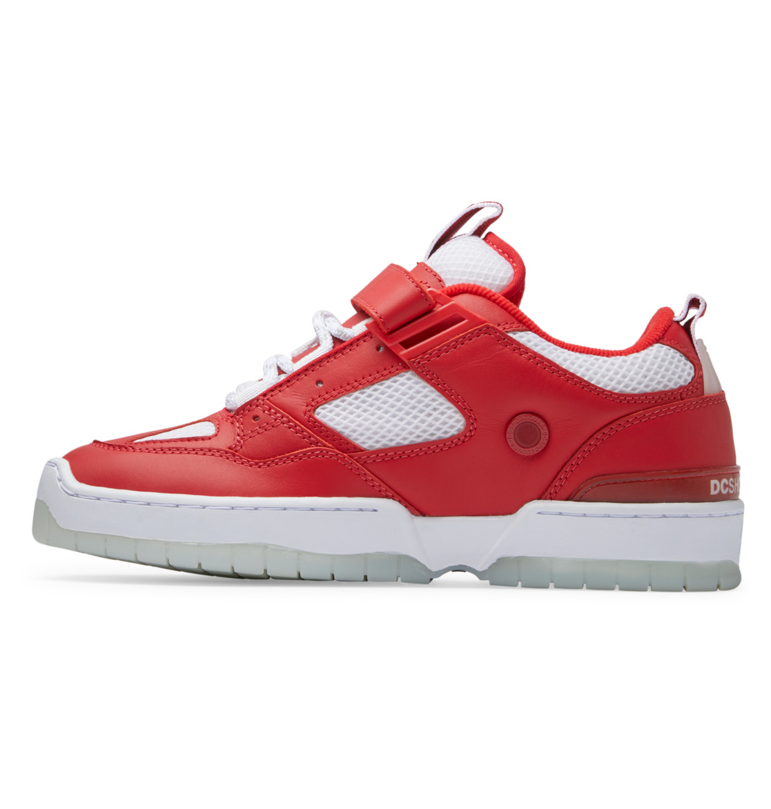 DC JS-1 Shanahan Pro Men Skate Shoes Red / White | US-7308NZC