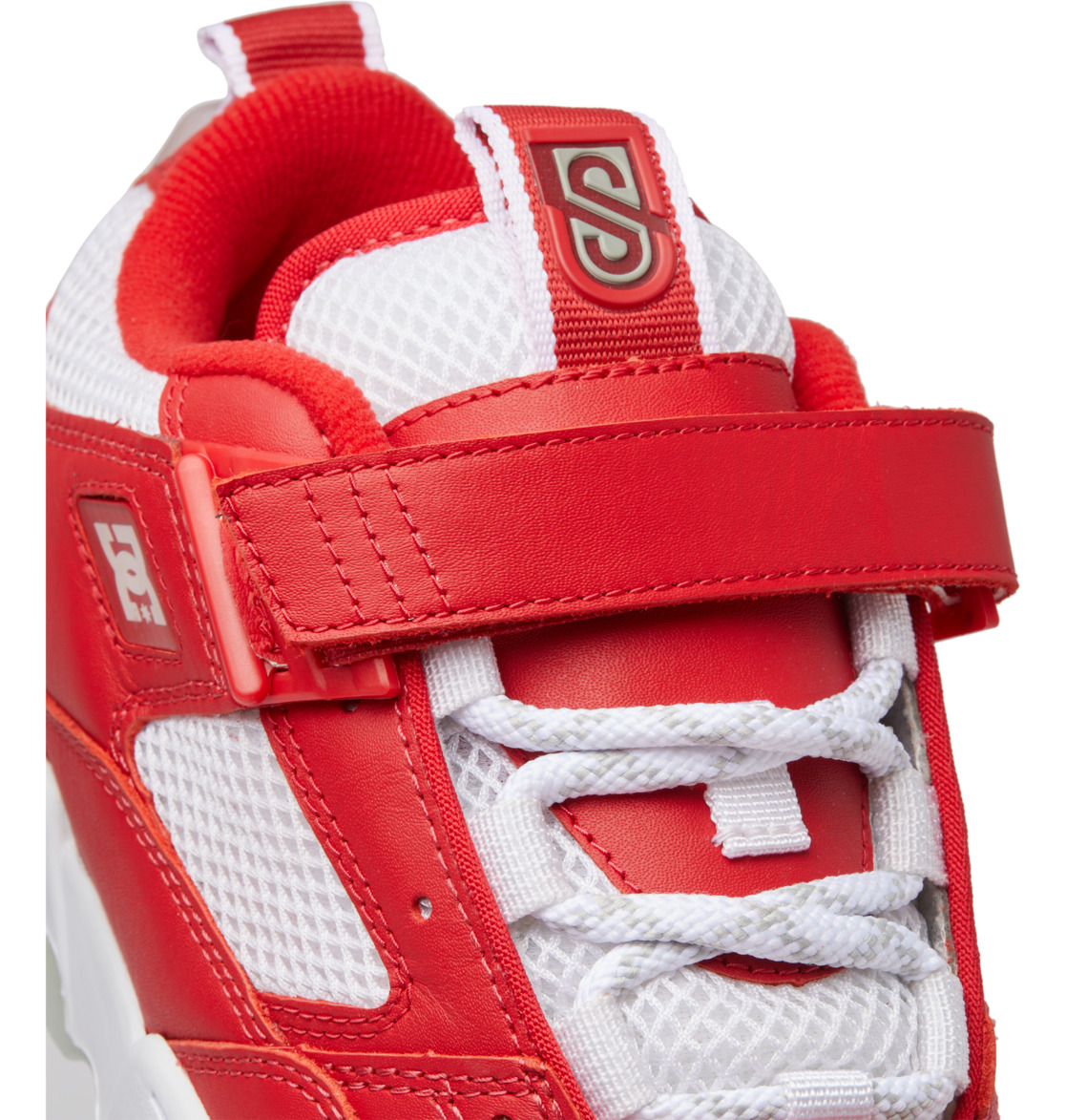 DC JS-1 Shanahan Pro Men Skate Shoes Red / White | US-7308NZC