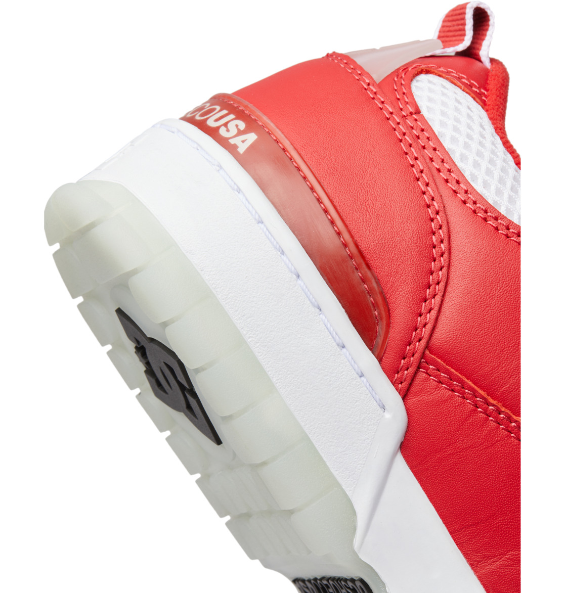 DC JS-1 Shanahan Pro Men Skate Shoes Red / White | US-7308NZC