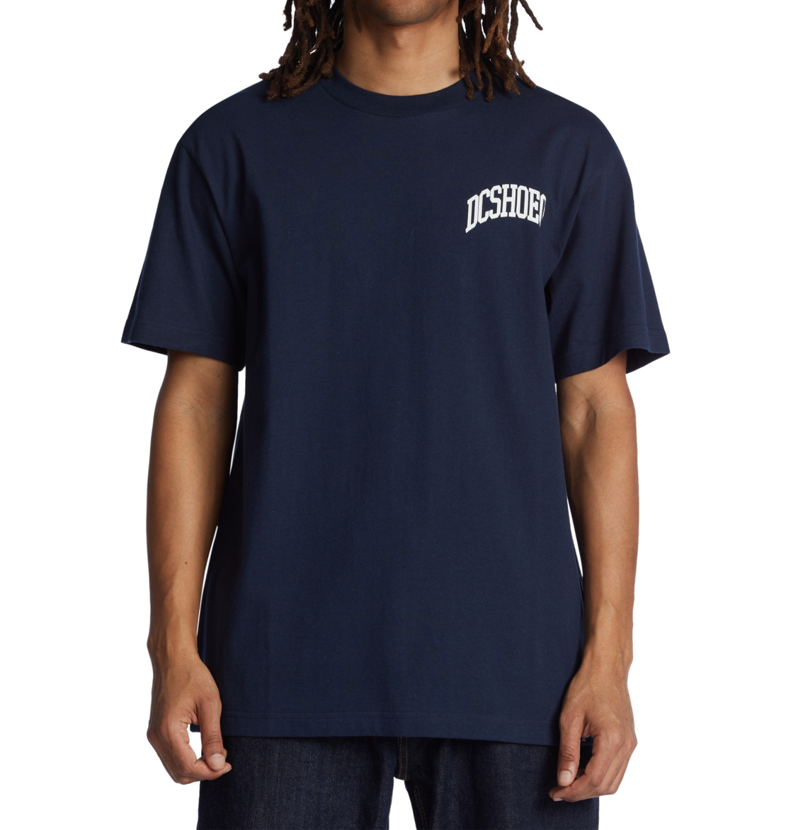 DC Jaakko Men T-Shirt Navy | US-9852PCZ